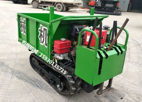chenille en caoutchouc de voie du rendement 0.8T élevé tout le transporteur de terrain pour la chenille Mini Dumper