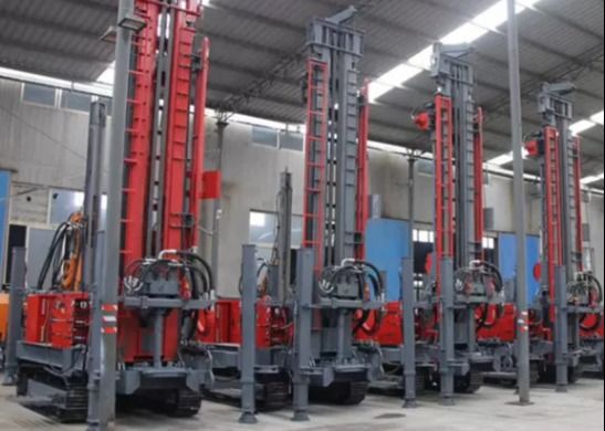 eau profonde portative de forage de 260m bien des plates-formes de forage avec le circuit hydraulique