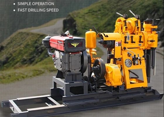 Petite plate-forme de forage de puits d'eau du forage 15KW diesel portatif