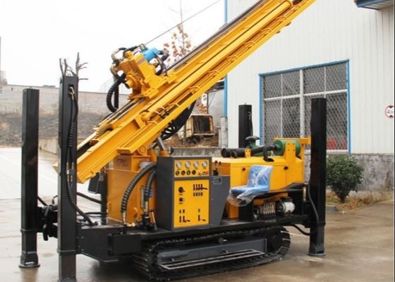 Rendement élevé jaune de 6m Rod Water Well Drilling Rig 350 mètres