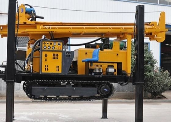 Plate-forme de forage souterraine profonde de puits d'eau avec le moteur diesel 350 mètres de grande foreuse pneumatique