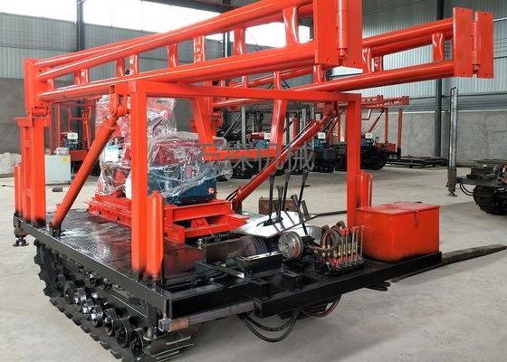 perceuse de roche diesel de traction de profondeur de 100m Rig Machine