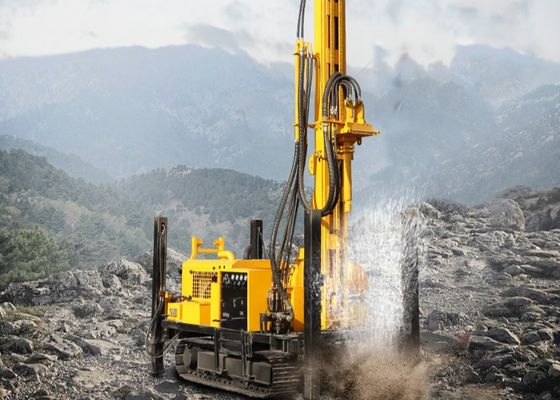 Type l'eau Rig Drilling Machine de chenille de profondeur de 350m