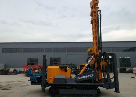 Moteur de Rig With Large Horse Power Yuchai de perceuse monté grande par chenille de puits d'eau de St 350