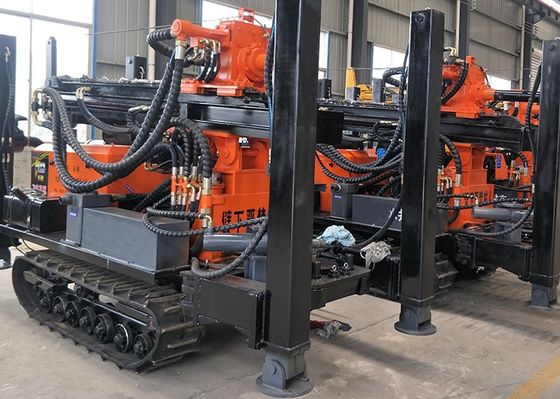 200 mètres de profondeurs d'OEM d'installation de perceuse montée par chenille rotatoire