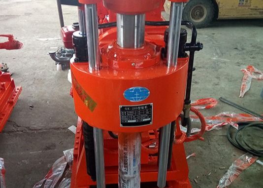 GK200 Petite machine de forage hydraulique portative à 380 v pour l'essai du sol