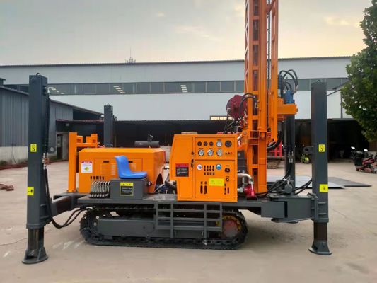 Pleine installation de perceuse 1.25mpa montée de 350m par chenille hydraulique