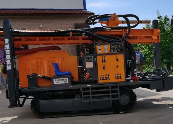 St 450 mètre la perceuse montée par chenille profonde Rig Large pour le puits d'eau