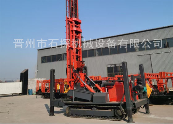 Perçage pneumatique Rig Machine de chenille de puits d'eau 400m