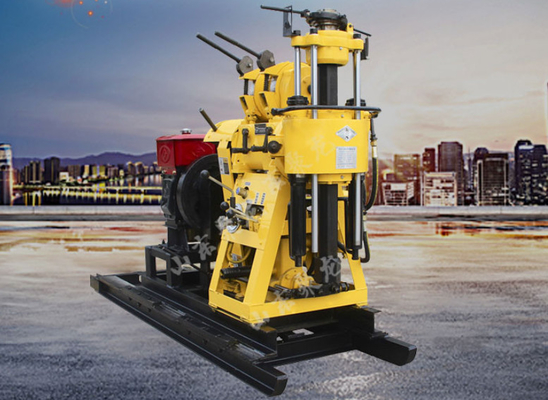 Perçage Rig Hydraulic Core Sampling Diesel de l'exploration GK200