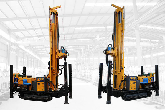 Puits d'eau rotatoire de la chenille 400m forant Rig Machine
