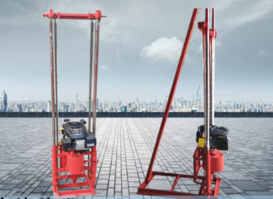 Petite perceuse portative Rig Pneumatic Driven témoin de sol de profondeur de 30m