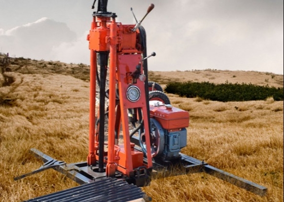50 mètres machinant l'exploration de Rig Portable Lightweight Easy Movement de perçage