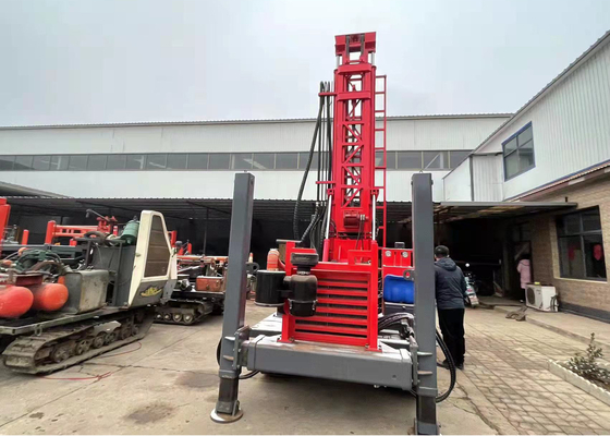 forage profond de 200m forant Rig Pneumatic Tractor Mounted Dth