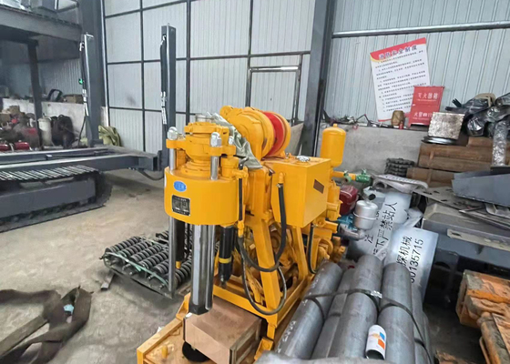 Irrigation d'exploitation de 200 M Engineering Drilling Rig With Crawler Chassis In