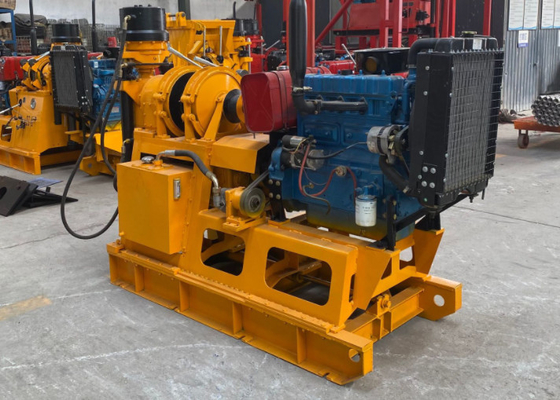 Machine géologique de plate-forme de forage d'exploitation aurifère 500 mètres de profondeur de forage
