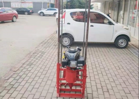 Installation de Mini Light Customized Core Drill 30 mètres de profondeur pour l'usage personnel