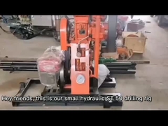 Ingénierie de machines de petite plate-forme de forage géologique de 50 mètres