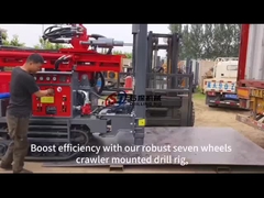 ST200 Forage pneumatique à haute profondeur de mètre, forage sous-sol industriel