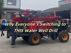 Avec une plateforme de forage de forage pneumatique de 300 mètres