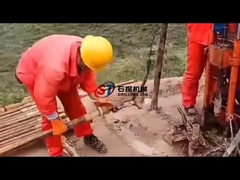 Perçage géologique puissant flexible Rig Reach 50 mètres de profondeur