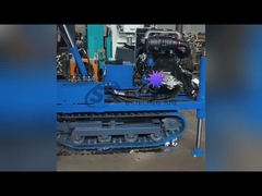 Machine de forage sur chenilles pour puits d'eau à tension de 380 V pour le forage en terrain rocheux à un prix abordable