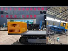 Présentation du train de roulement en acier haute résistance OEM pour foreuse rotative hydraulique