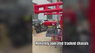 Châssis à chenilles télécommandé
