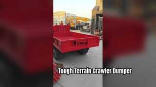 Transporteur sur chenilles de tonnes pour terrains difficiles