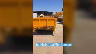 Mini Dumper conquérir n’importe quel terrain