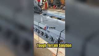 Train de roulement sur chenilles de 3 MT, transport facile